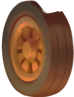 Front left wheel